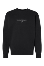 Load image into Gallery viewer, Train for Life - Heavyweight Crewneck Sweatshirt
